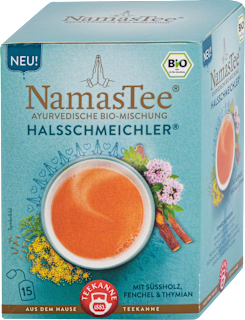 Bio Bylinný čaj NamasTee so sladkým drievkom, feniklom a tymianom Teekanne