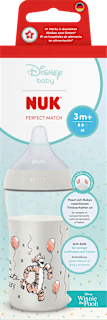 Babyflasche Perfect Match Disney weiß, ab 3 Monaten, 260 ml NUK