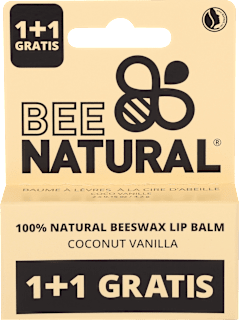 Balzam za usne Coconut Vanilla, 2 x 4,2 g BEE NATURAL