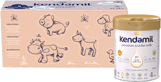 Mliečny nápoj pre malé deti 4 + darček Kendamil
