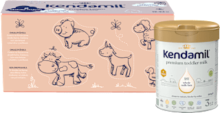 Mliečny nápoj pre malé deti 3 + darček Kendamil