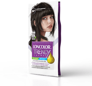 Vopsea semipermanentă C57 Castaniu rece  LONCOLOR TRENDY