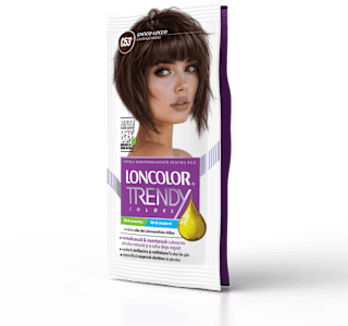 Vopsea semipermanentă C53 Castaniu mediu LONCOLOR TRENDY