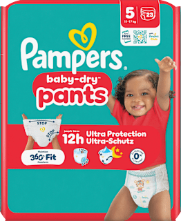 Baby Pants Baby Dry Gr. 5 (11-17 kg)  Pampers baby-dry