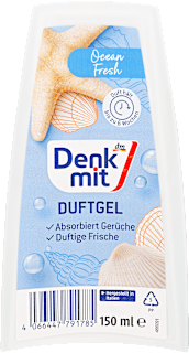 Légfrissítő gél Ocean Fresh, óceán illattal Denkmit