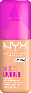 NYX PROFESSIONAL MAKEUP Tečni puder Make 'Em Wonder – 08 Vanilla, 30 ml