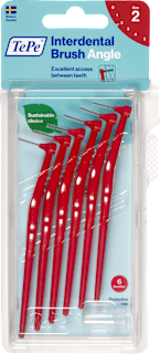Interdentalna kotna ščetka, velikost 2 TePe