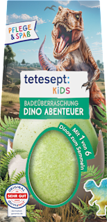 Kinder Badezusatz Badeüberraschung T-Rex-World  tetesept: KIDS