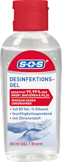 Handdesinfektionsgel, Reisegröße SOS