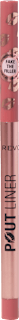 Plumping Lipliner Pout Bomb Chauffeur Nude REVOLUTION