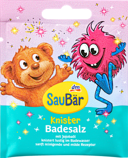 Kinder Badezusatz Knister Badesalz SauBär