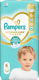 Пелени Premium Care, размер 6 (13-18 kg) Pampers Premium Care