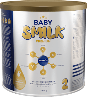 Následná dojčenská mliečna výživa Premium 2 BABYSMILK