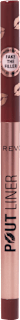 Plumping Lipliner Pout Bomb Cookie Warm Brown REVOLUTION