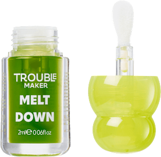 Olej na pery Melt Down - Dizzy Busy Green TROUBLE MAKER