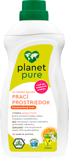 Prací prostriedok na farebnú bielizeň Pomarančový kvet planet pure