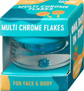 Lidschatten Multichrome Flakes One Day In Rio Blau trend !t up