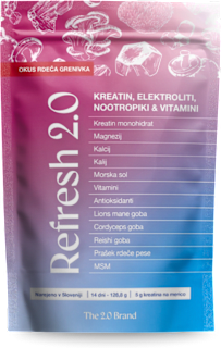 Refresh 2.0, okus rdeča grenivka The 2.0 Brand
