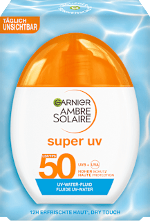 Sonnenfluid UV water fluid, LSF 50 Garnier Ambre Solaire