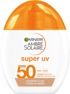 Sonnenfluid getönt UV water fluid, LSF 50 Garnier Ambre Solaire