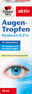 aktiv Augentropfen mit Hyaluron Doppelherz