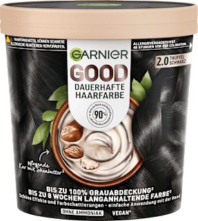 Dauerhafte Haarfarbe - Nr. 2.0 Trüffel Schwarz GARNIER GOOD