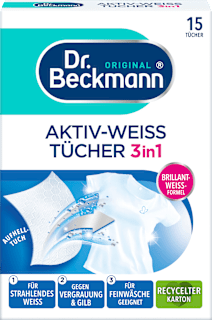 Aufhelltücher Aktiv-Weiß Dr. Beckmann