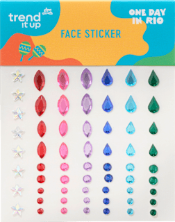 Gesichtssticker One Day In Rio 020 trend !t up