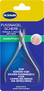 Fußnagelschere zum Kürzen von dicken Fußnägeln Scholl