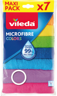 Allzwecktücher Mikrofaser Colors Multipack Vileda