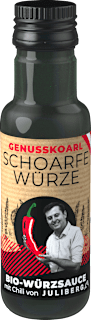 Schoarfe Würze Bio-Würzsauce mit Chili GENUSSKOARL