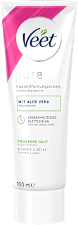 Enthaarungscreme trockene Haut Veet