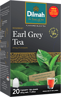 černý čaj Earl Grey 20x1,5 g Dilmah