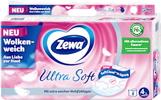 Toilettenpapier Ultra Soft 4-lagig (8x150 Blatt) Zewa