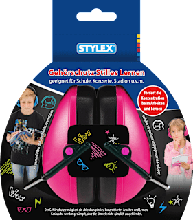 Kinder Gehörschutz SX-4230 pink Stylex