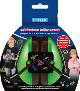Kinder Gehörschutz SX-4230 grün Stylex