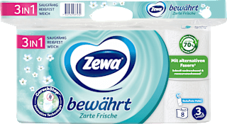 Toilettenpapier Lufterfrischer 3-lagig (8x150 Blatt) Zewa