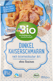 Backmischung Dinkel Kaiserschmarrn dmBio