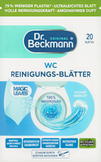 WC čistiace utierky Magis Leaves Ocean Breeze Dr. Beckmann