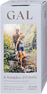 K-komplex + D3 forte cseppek GAL
