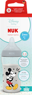 Disney baby Perfect Match plastična bočica za bebe, vel. M, 3+ mj. NUK