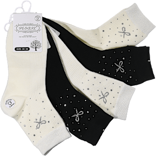 Ženske visoke nogavice, velikost: 35-38 (5 par) PESAIL