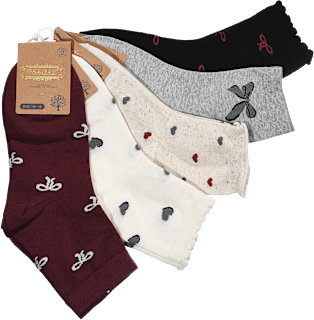 Ženske visoke nogavice, velikost: 39-42 (5 par) PESAIL