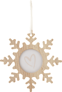 Drevená ozdoba na fotky Paradies