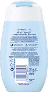 Żel 2w1 do mycia ciała i włosów na dobranoc NIVEA BABY