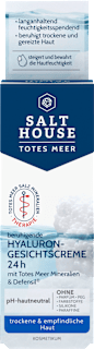 Gesichtscreme Totes Meer Hyaluron Salthouse