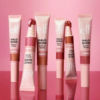 Blush Halo Glow Beauty Wand Berry Radiant  e.l.f. Cosmetics