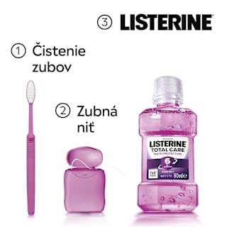 Ústna voda Total Care Teeth Protection  Listerine