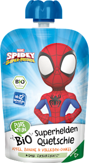 Spidey voćni pire s jabukom i bananom PURE & FUN