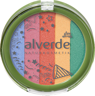 Puder Regenbogen Bunt alverde NATURKOSMETIK